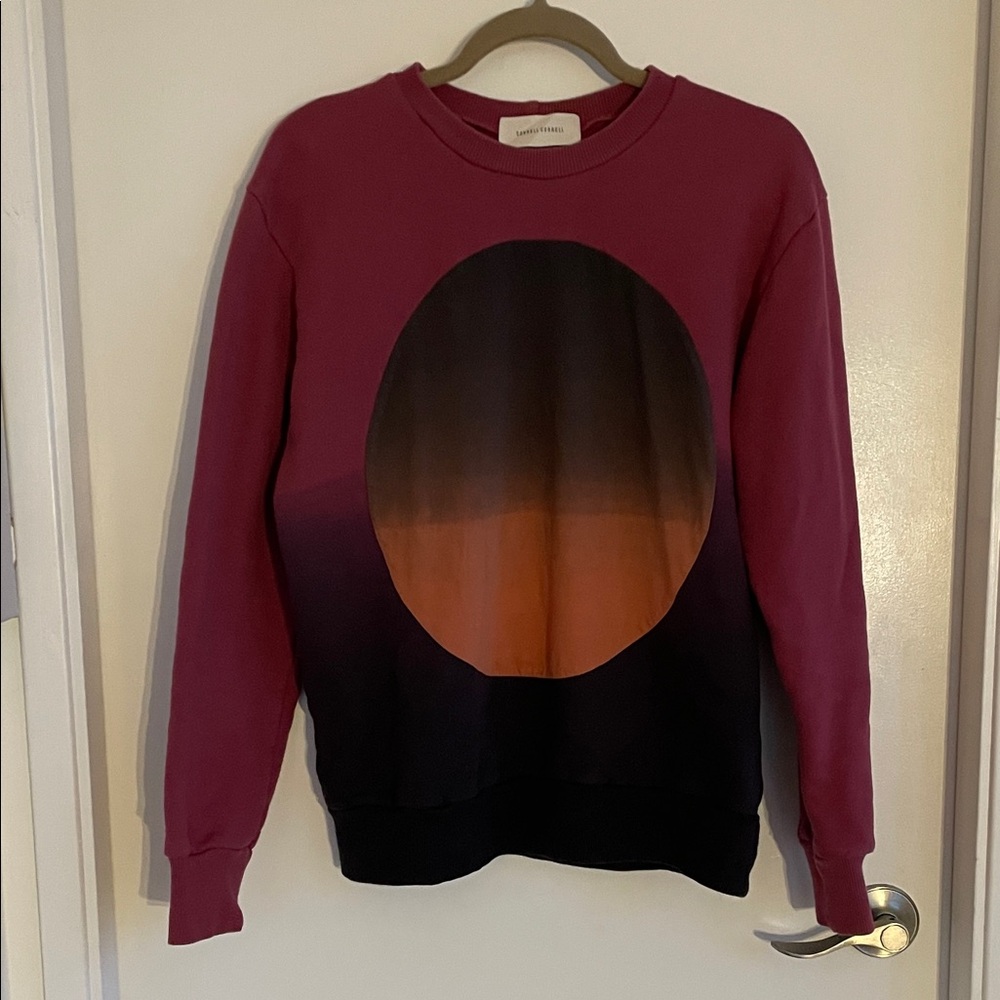 Correll Correll Gradient Circle Sweatshirt